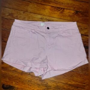 H&M Denim Pink Shorts